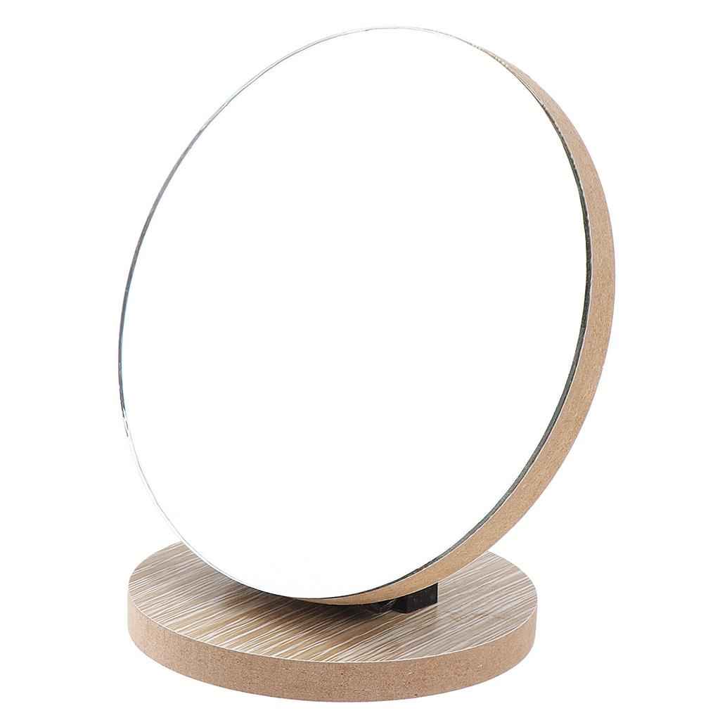 Folding HD Cosmetic Tabletop Desk Top Makeup Mirrors Travel 2 Size 12.5 cm