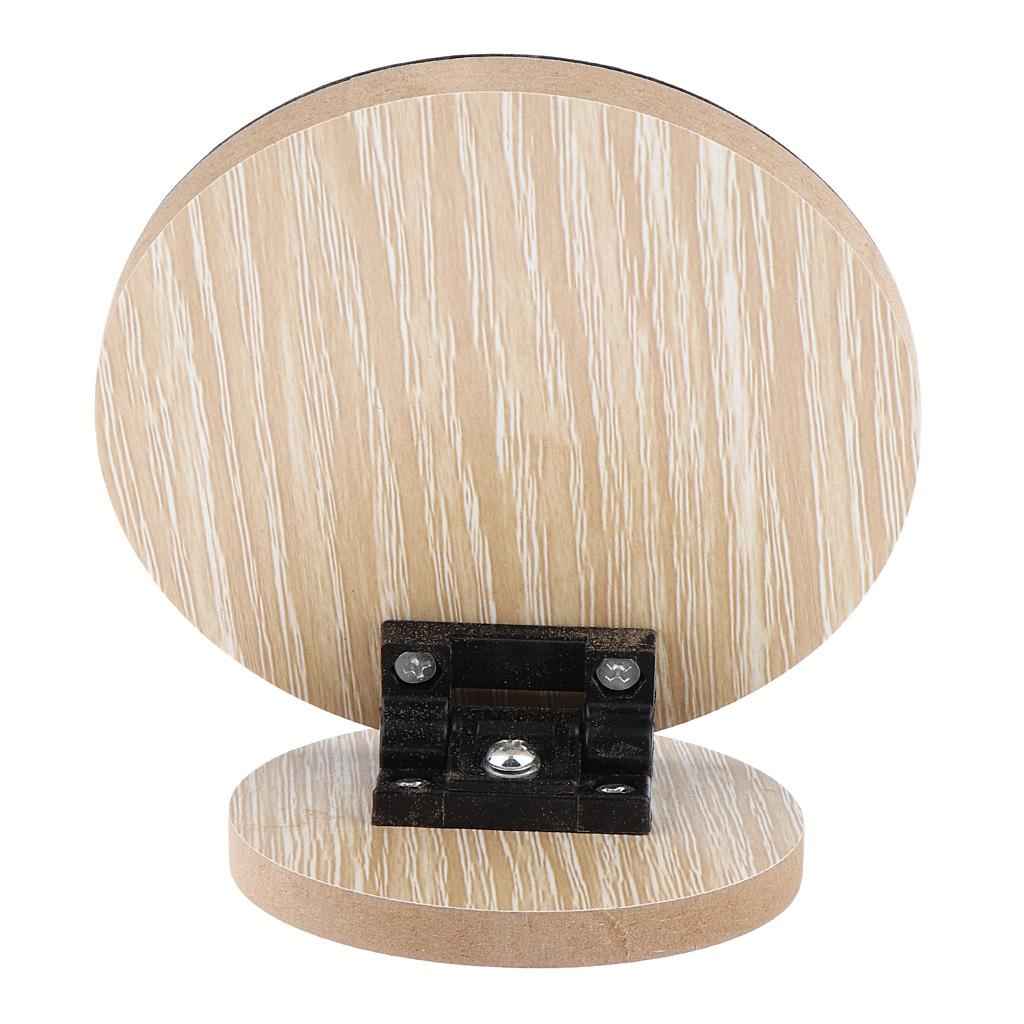 Folding HD Cosmetic Tabletop Desk Top Makeup Mirrors Travel 2 Size 12.5 cm