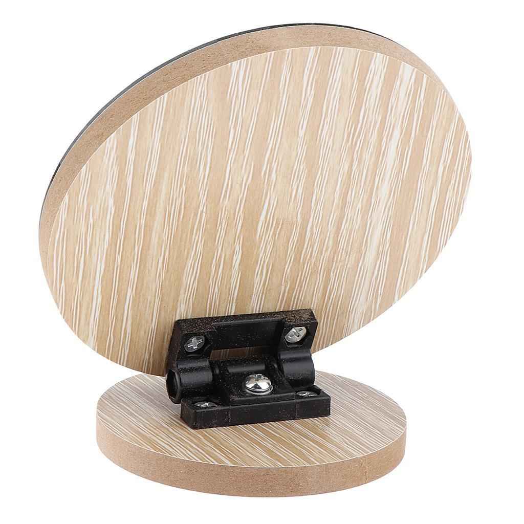 Folding HD Cosmetic Tabletop Desk Top Makeup Mirrors Travel 2 Size 12.5 cm