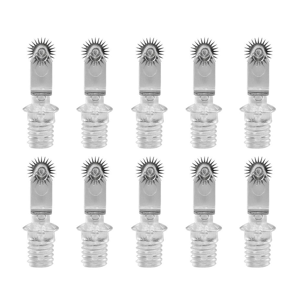 10x Roller Pin Microblading Needles for Embroidery Pen Semi Permanent Makeup