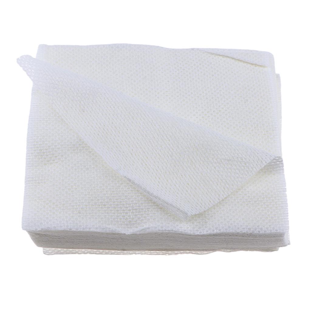 4x200x Disposable Face Cleansing Makeup Removing Square Cotton Pads Nail Wipes