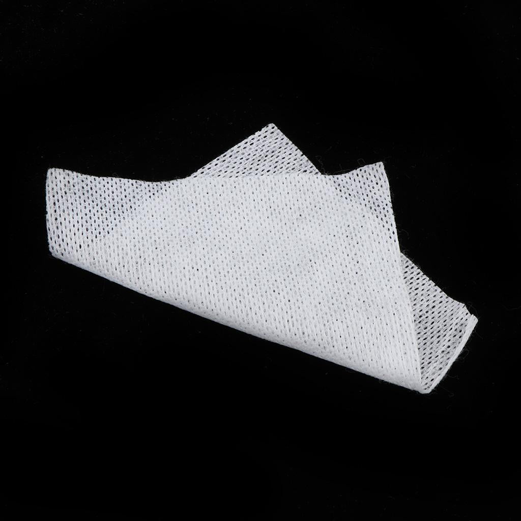 3x200x Disposable Face Cleansing Makeup Removing Square Cotton Pads Nail Wipes