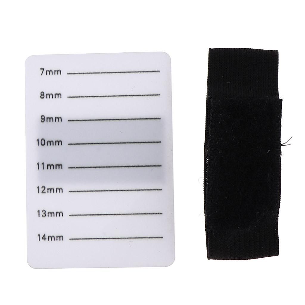 4xEyelash Extensions Hand Plate Lash Grafting Holder Tray Strip Stand Pallet