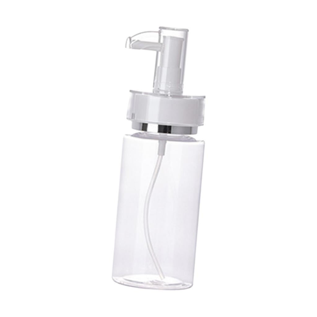 4xEmpty Acrylic Cosmetic Pump Bottle Lotion Dispenser Liquid Container 120ml