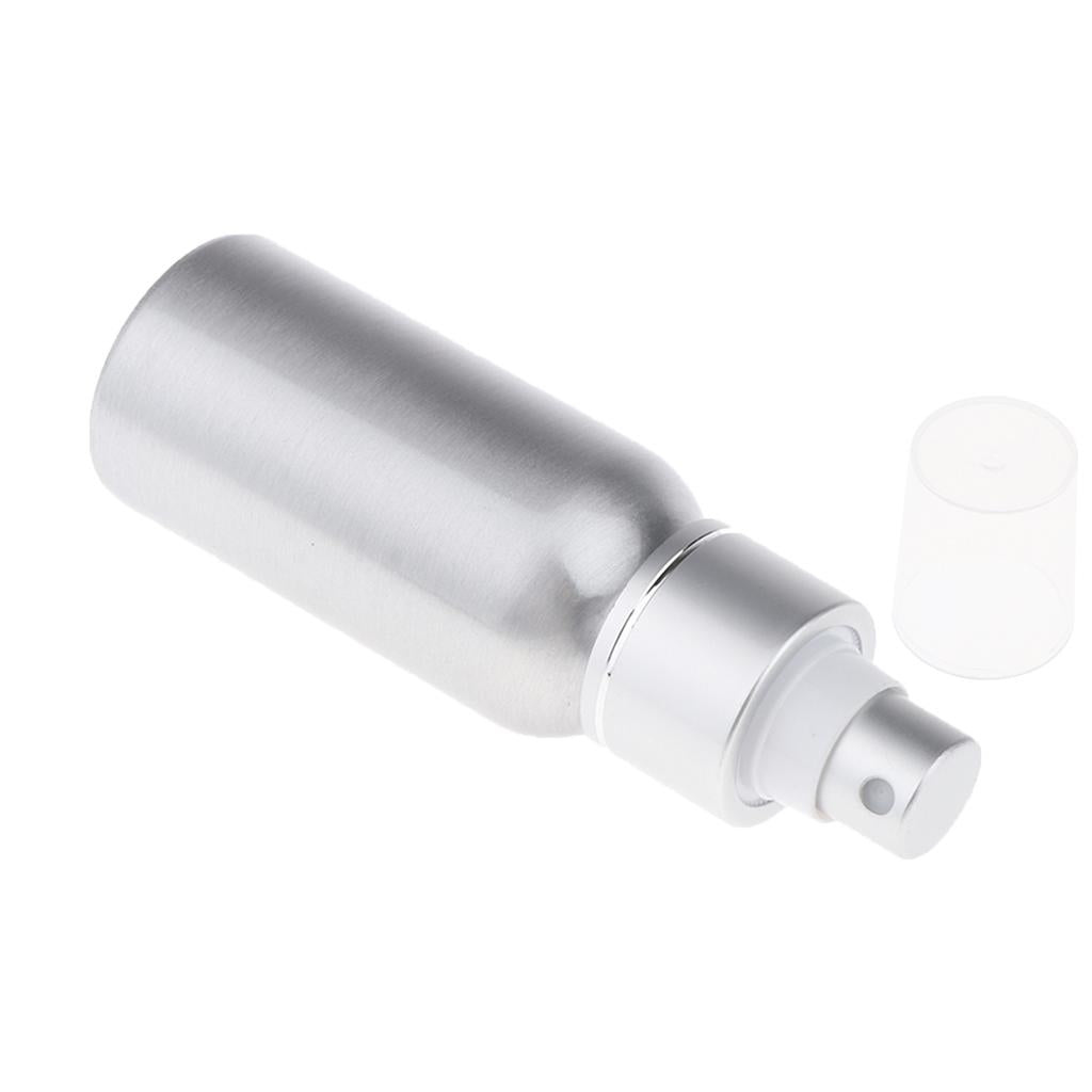 2xEmpty Pump Spray Bottle Perfume Atomizer Fine Mist Sprayer for Travel 50ml