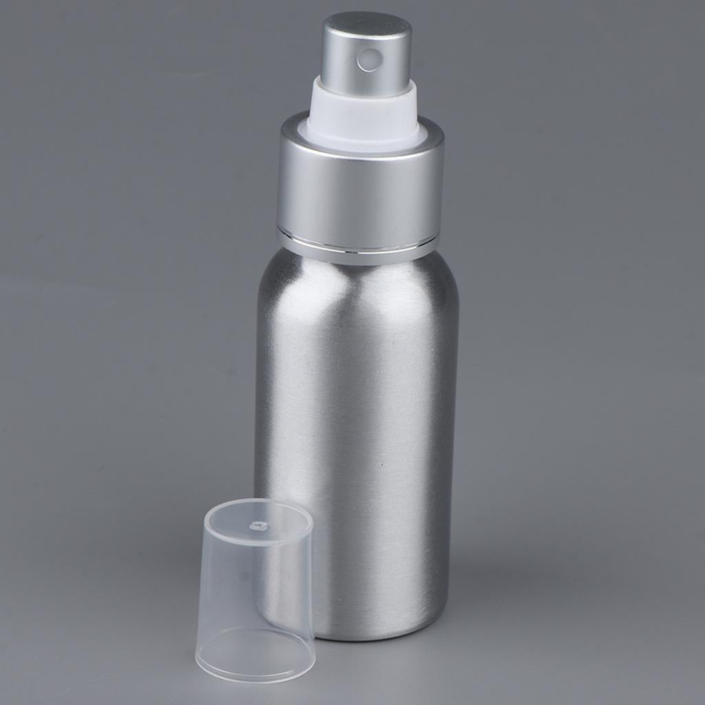 4xEmpty Pump Spray Bottle Perfume Atomizer Fine Mist Sprayer for Travel 50ml