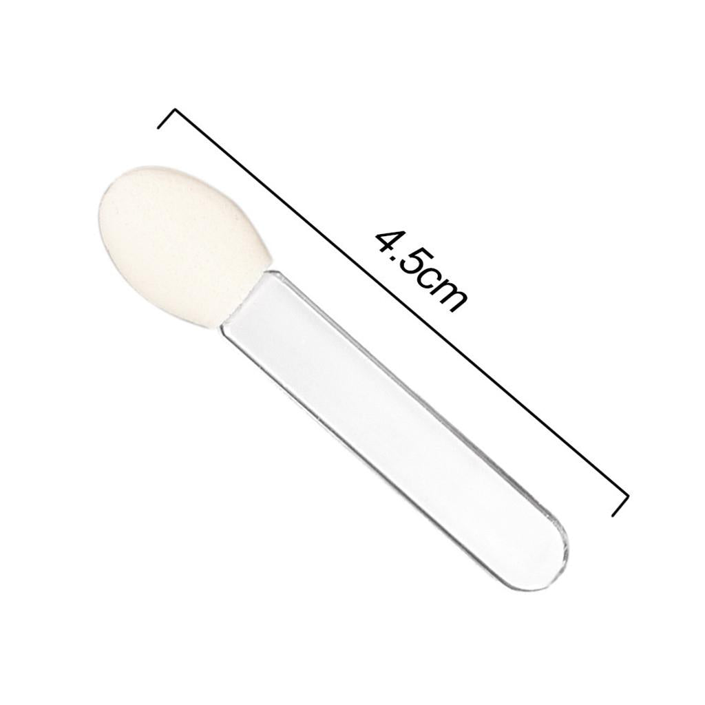 4x10 Pieces Disposable Single-Side Eyeshadow Brush Sponge Comestic Applicator