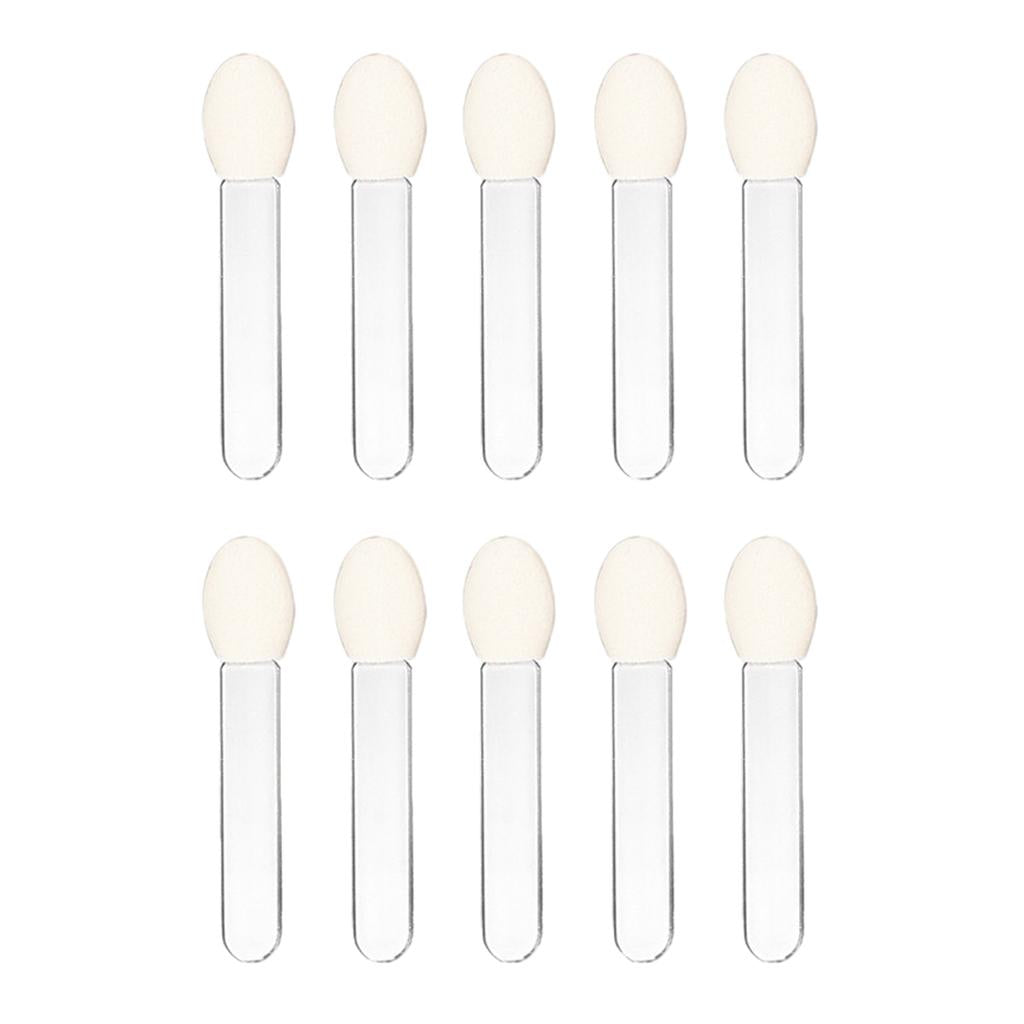 3x10 Pieces Disposable Single-Side Eyeshadow Brush Sponge Comestic Applicator