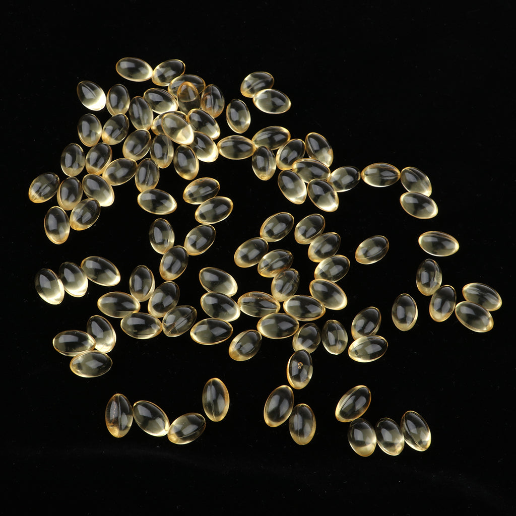 100pcs Vitamin E Capsules Softgels for Lipstick DIY Skin/Hair/Face/Lips Care
