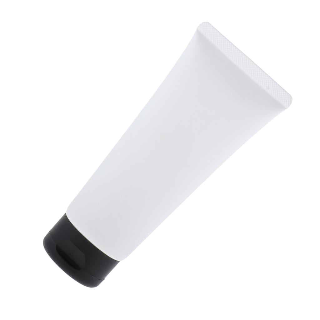 100ml Empty Plastic Squeeze Tubes Bottles for Body Lotion Hand Cream Shampoo