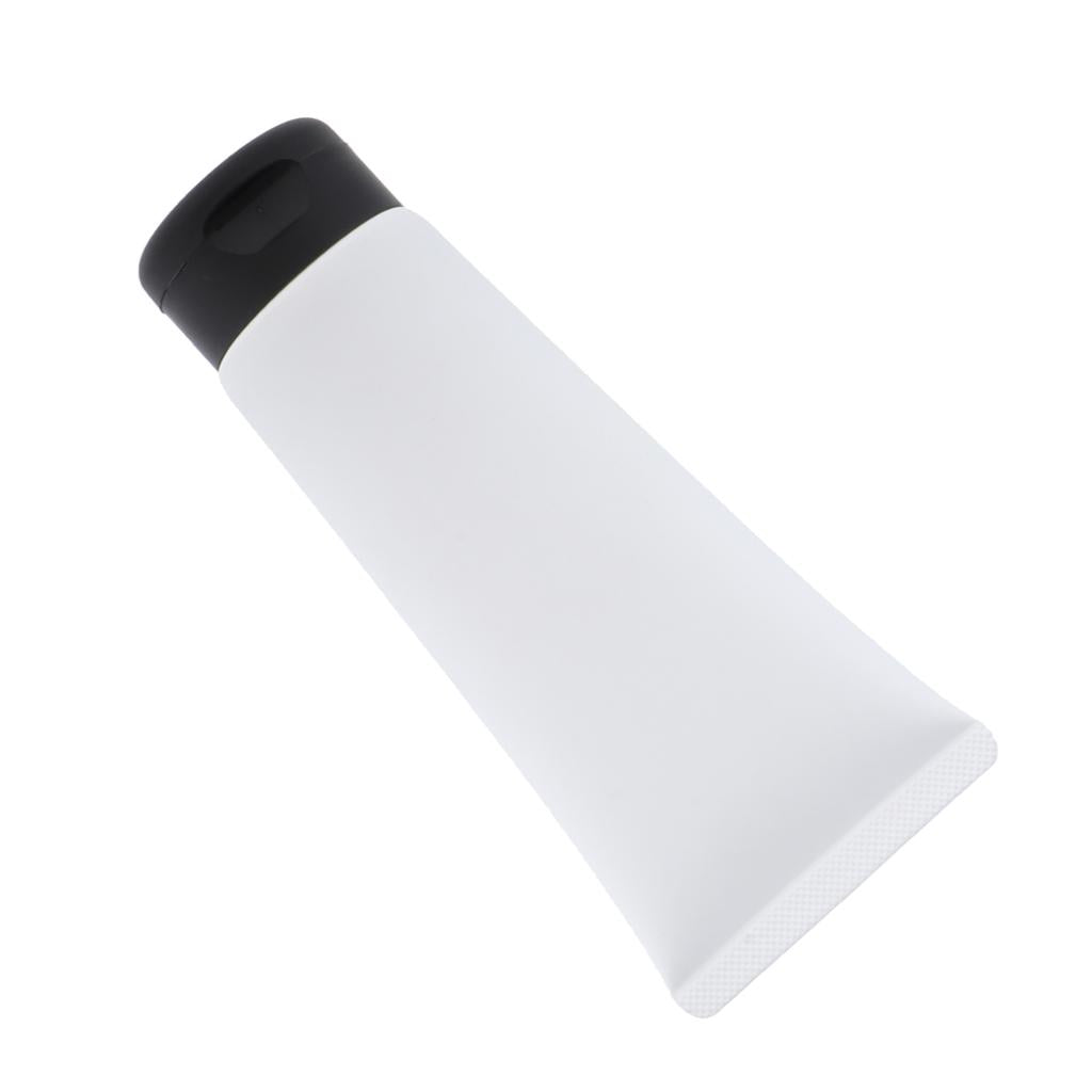 100ml Empty Plastic Squeeze Tubes Bottles for Body Lotion Hand Cream Shampoo