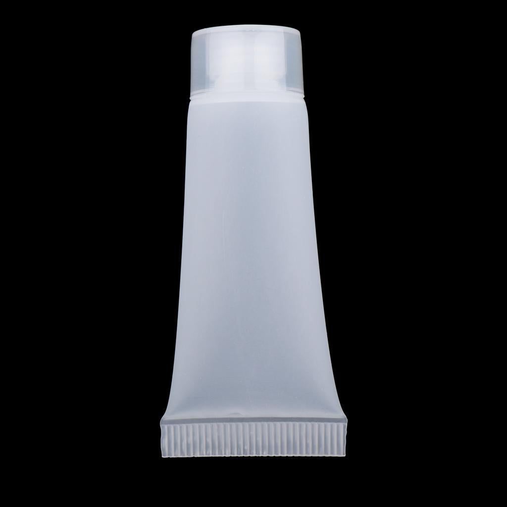 20x Empty Squeeze Tube Vial Bottles for DIY Lotion 10ml