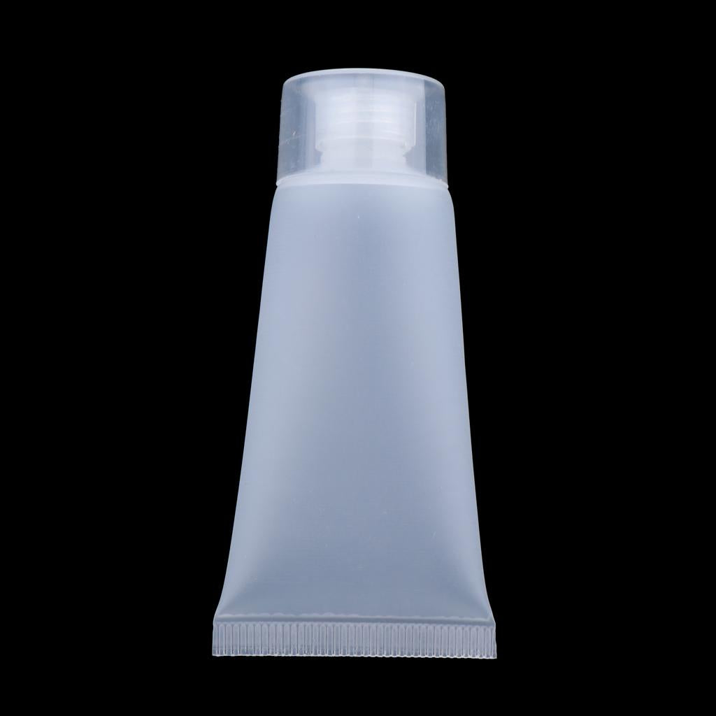 20x Empty Squeeze Tube Vial Bottles for DIY Lotion 30ml
