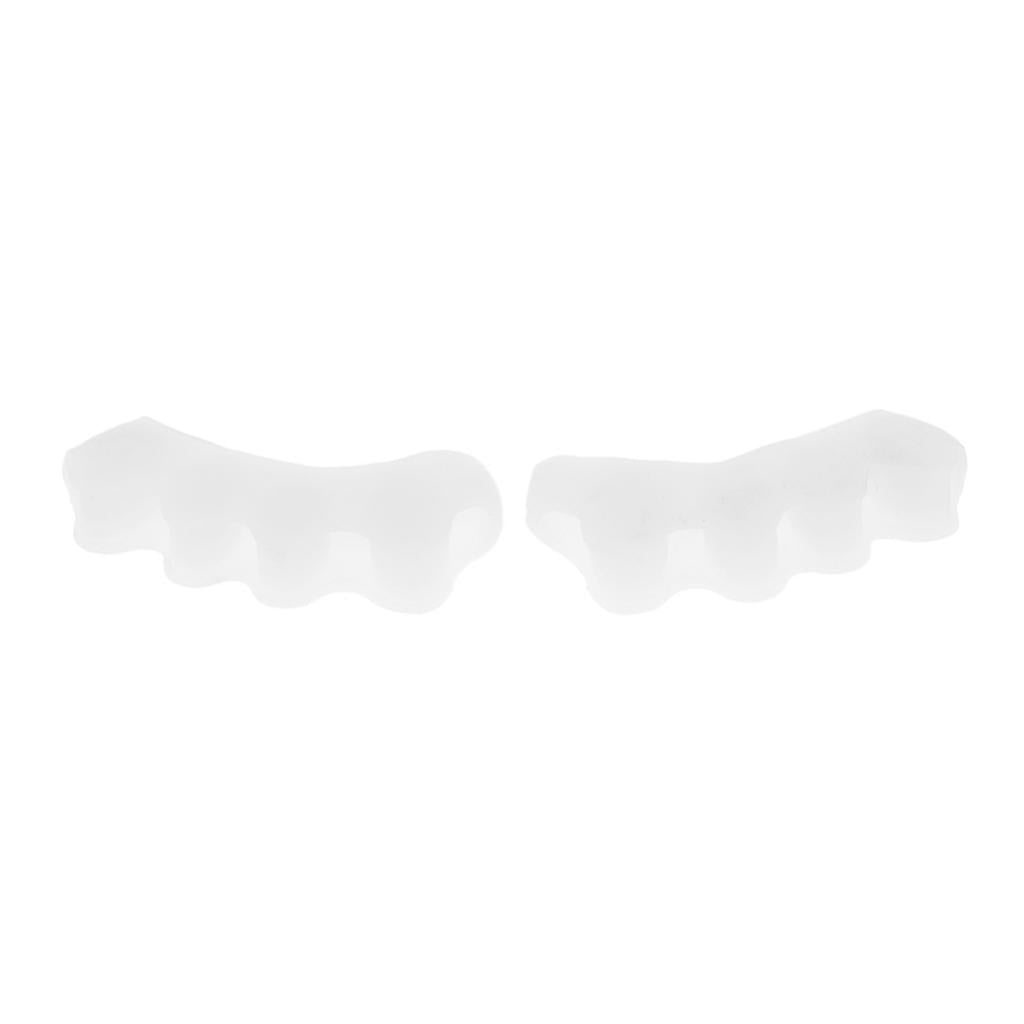 4x4 Holes Silicone Toe Separators Pain Relief Rubber Spacers Nail Polish Tools