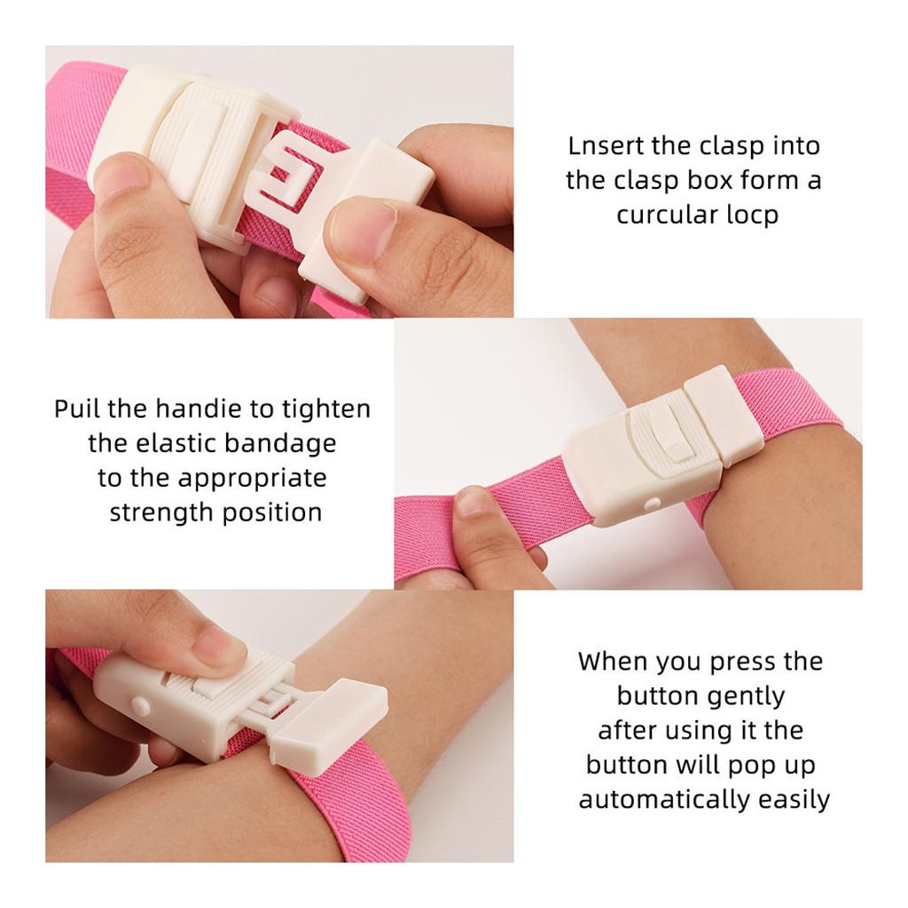 4xTourniquet Slow Release First Aids for Emergency Injury Stop Bleeding Pink