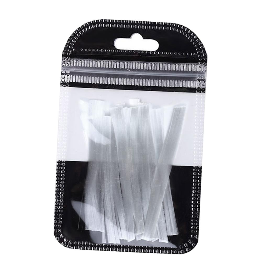 2xNail Art Non-woven Silk Fiberglass Gel Tips Extension DIY Manicure Tools 4