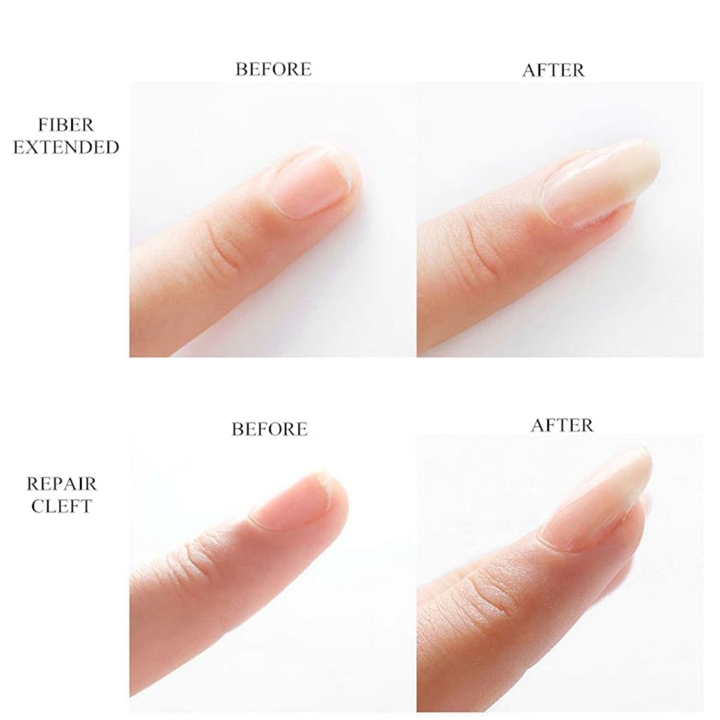 4xNail Art Non-woven Silk Fiberglass Gel Tips Extension DIY Manicure Tools 4