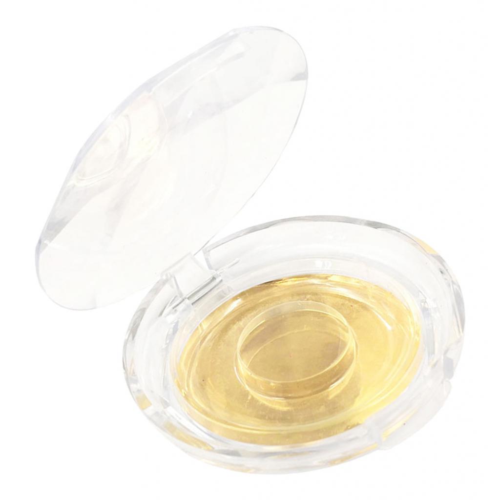 4xFalse Eyelashes Storage Case Box Plastic Eyelash Holder Container Golden 02
