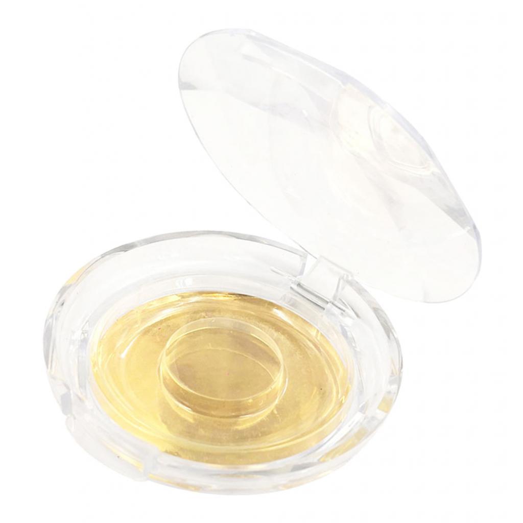 2xFalse Eyelashes Storage Case Box Plastic Eyelash Holder Container Golden 02
