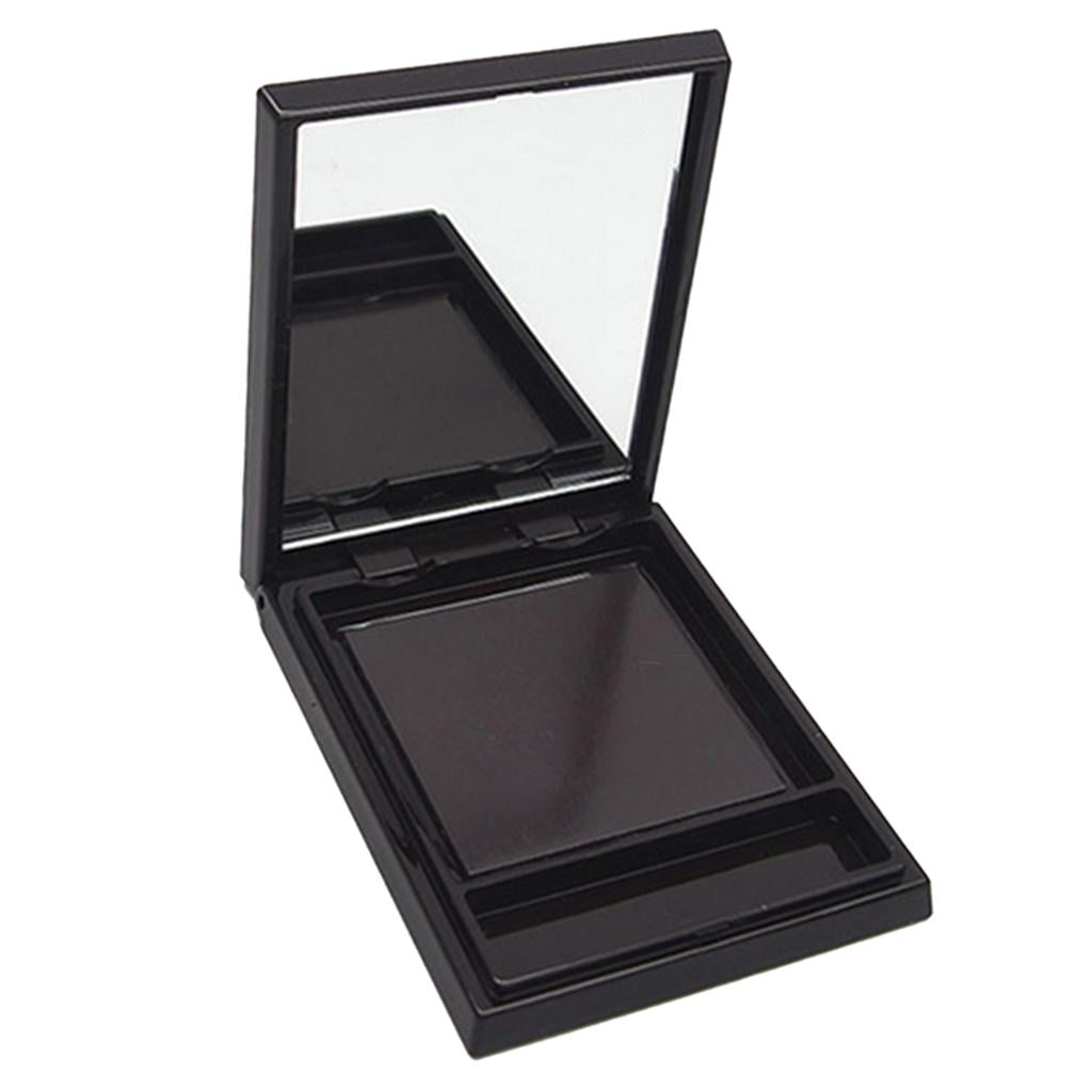 3xPlastic Eyeshadow Palette Travel Eye Shadow Blush DIY Case Box Plate 1 Slot