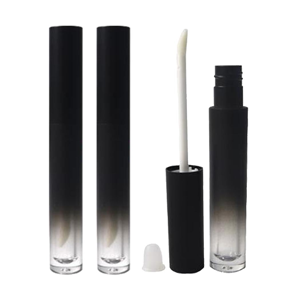 2x3Pcs 4.5ml Empty Lip Gloss Lipstick Tubes Refillable Lip Tint Stain Bottles