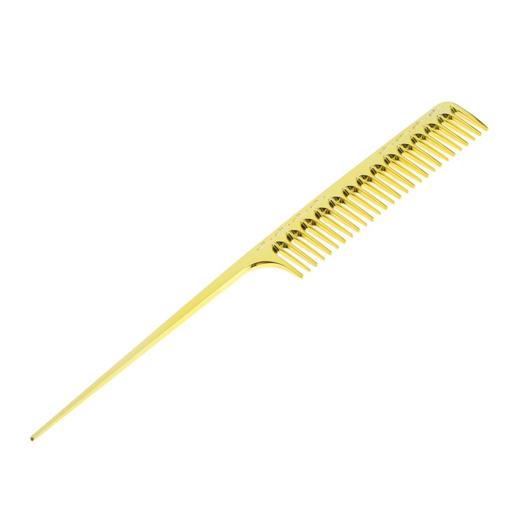 2xCarbon Fiber Hair Cutting Comb Anti-static Hairdressing Styling Tools 08