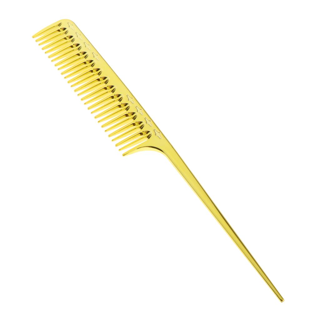 3xCarbon Fiber Hair Cutting Comb Anti-static Hairdressing Styling Tools 08