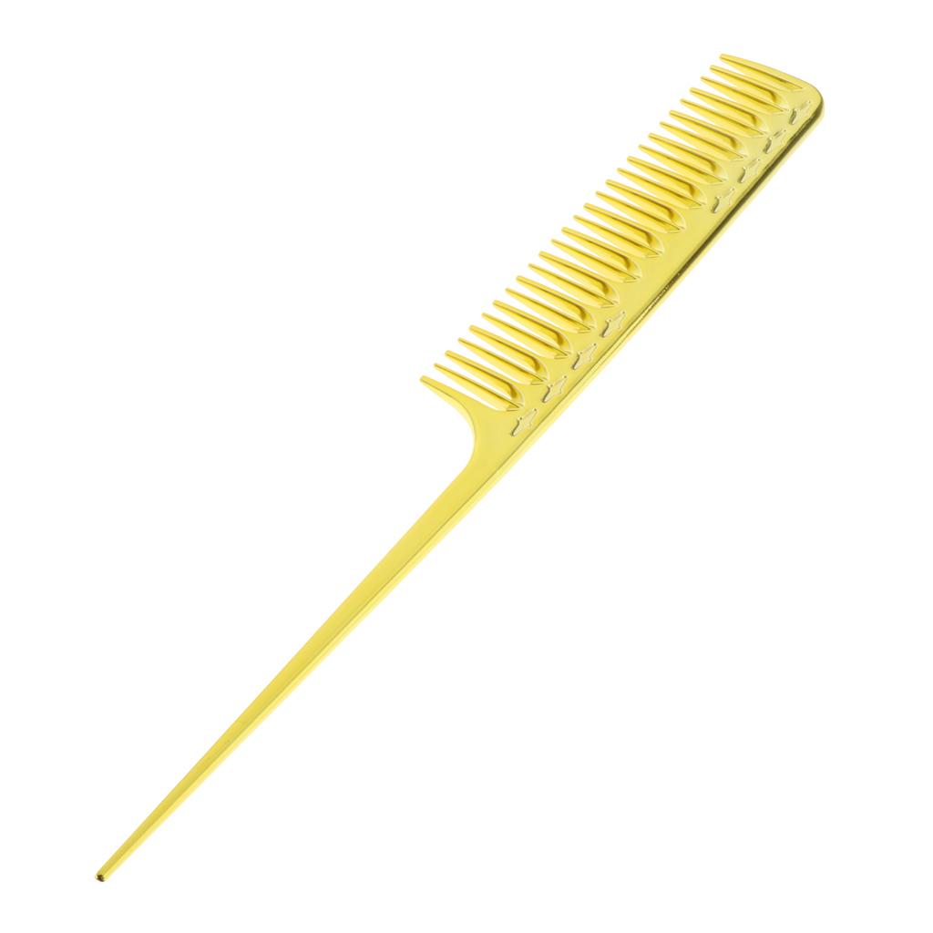 3xCarbon Fiber Hair Cutting Comb Anti-static Hairdressing Styling Tools 08
