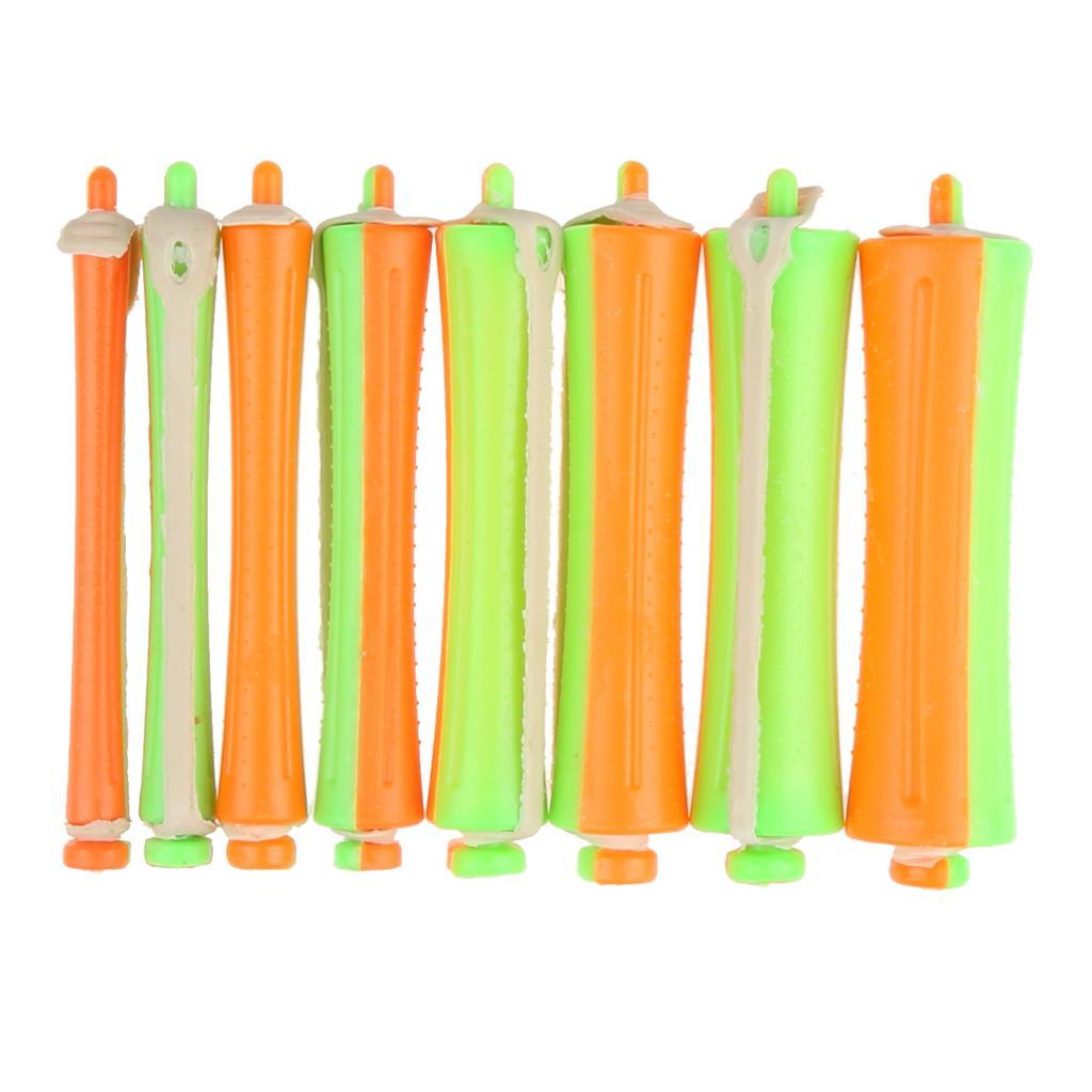 2xHair Perm Rods No Heat Hair Curlers Rollers Salon DIY Bangs Curling Tools 1