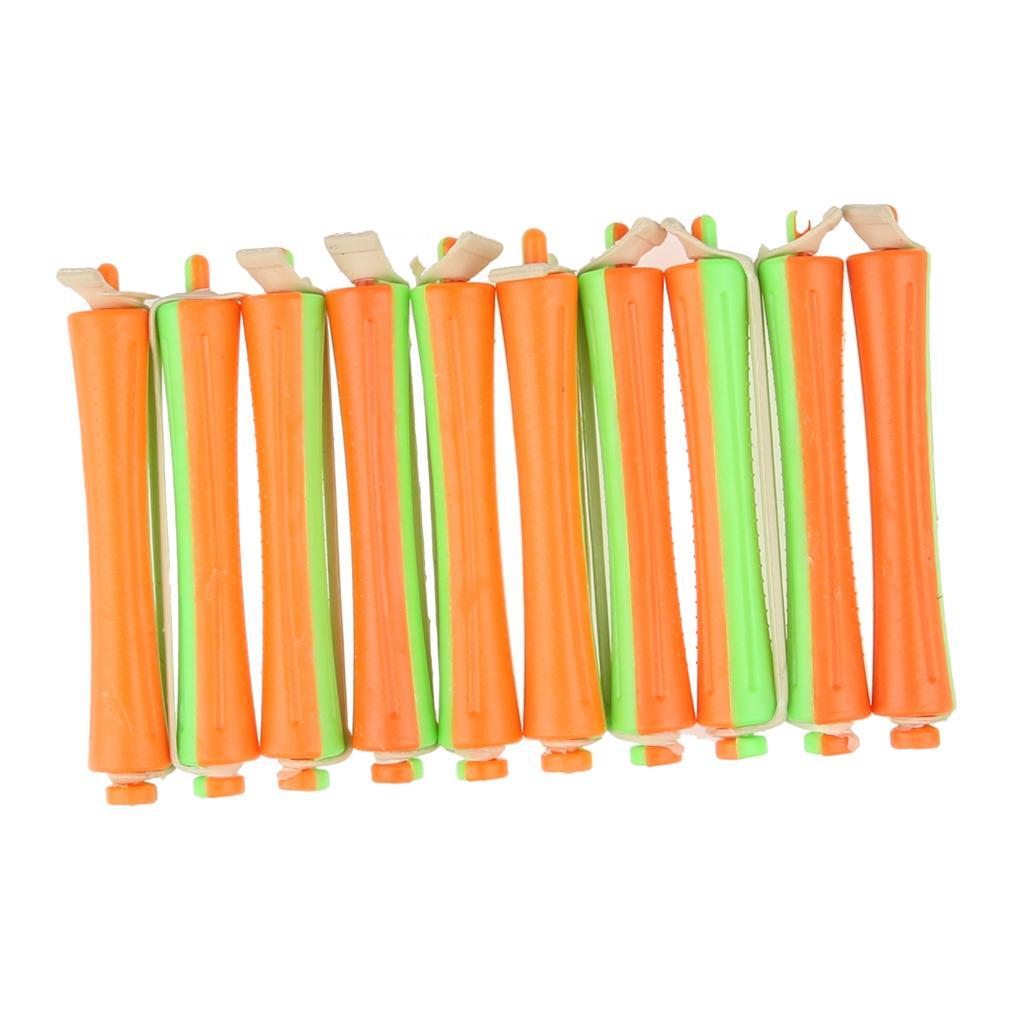 4xHair Perm Rods No Heat Hair Curlers Rollers Salon DIY Bangs Curling Tools 4