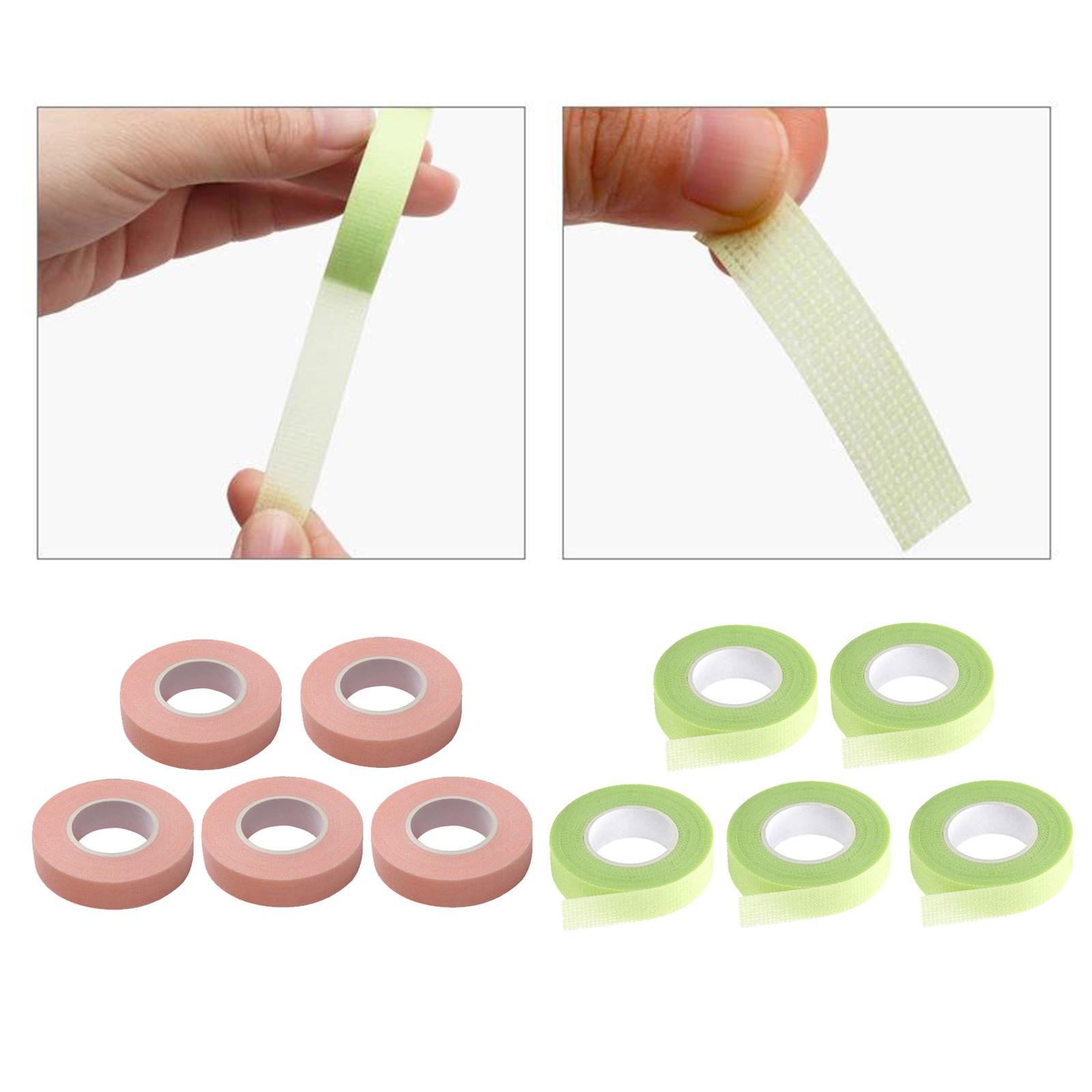 3x5 Rolls Eyelash Extension Extension Tape Eyelash Extension Supplies 9m Pink