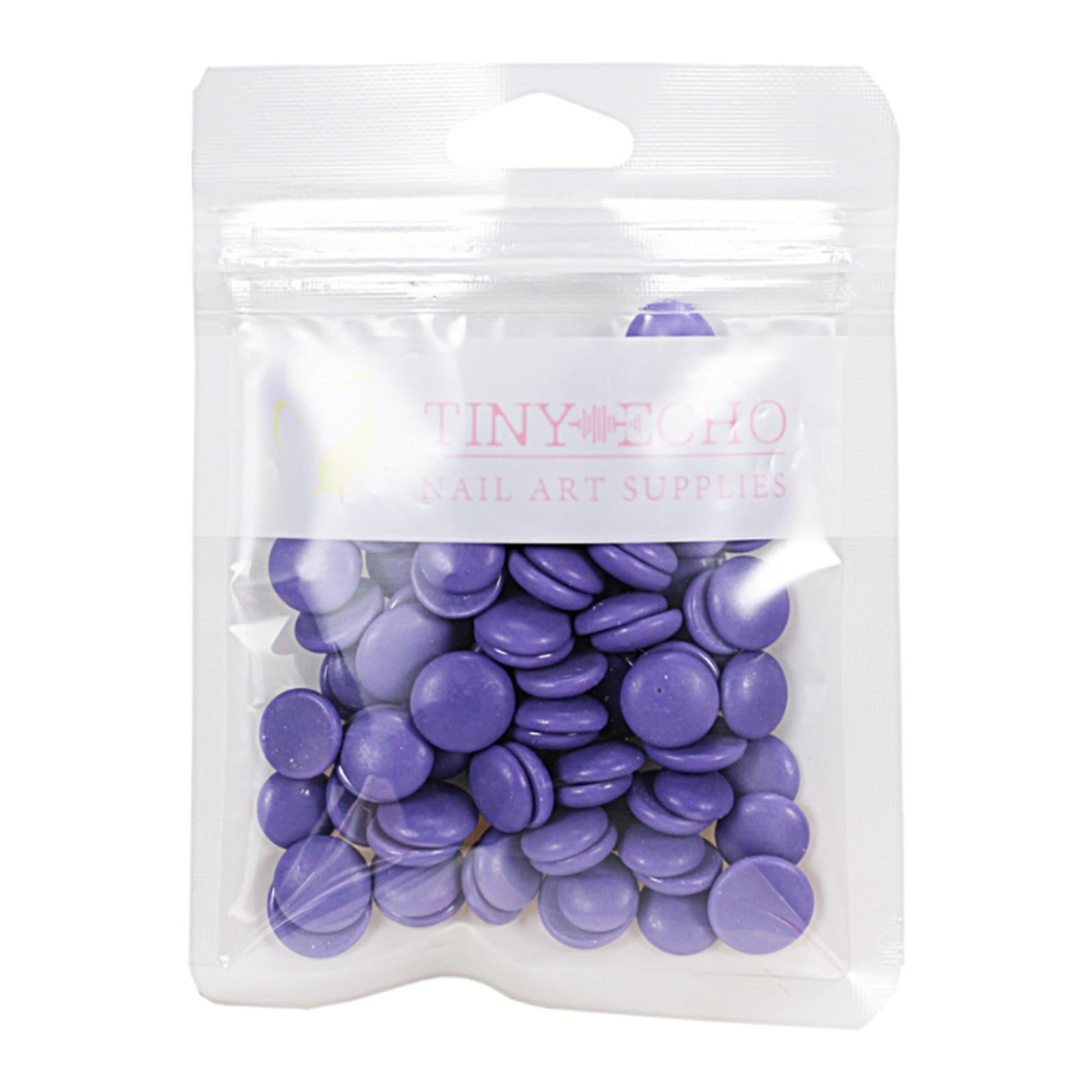 2x1Bag Depilatory Wax Waxing Beads Hair Removal Set & 5x Applicator Lavender