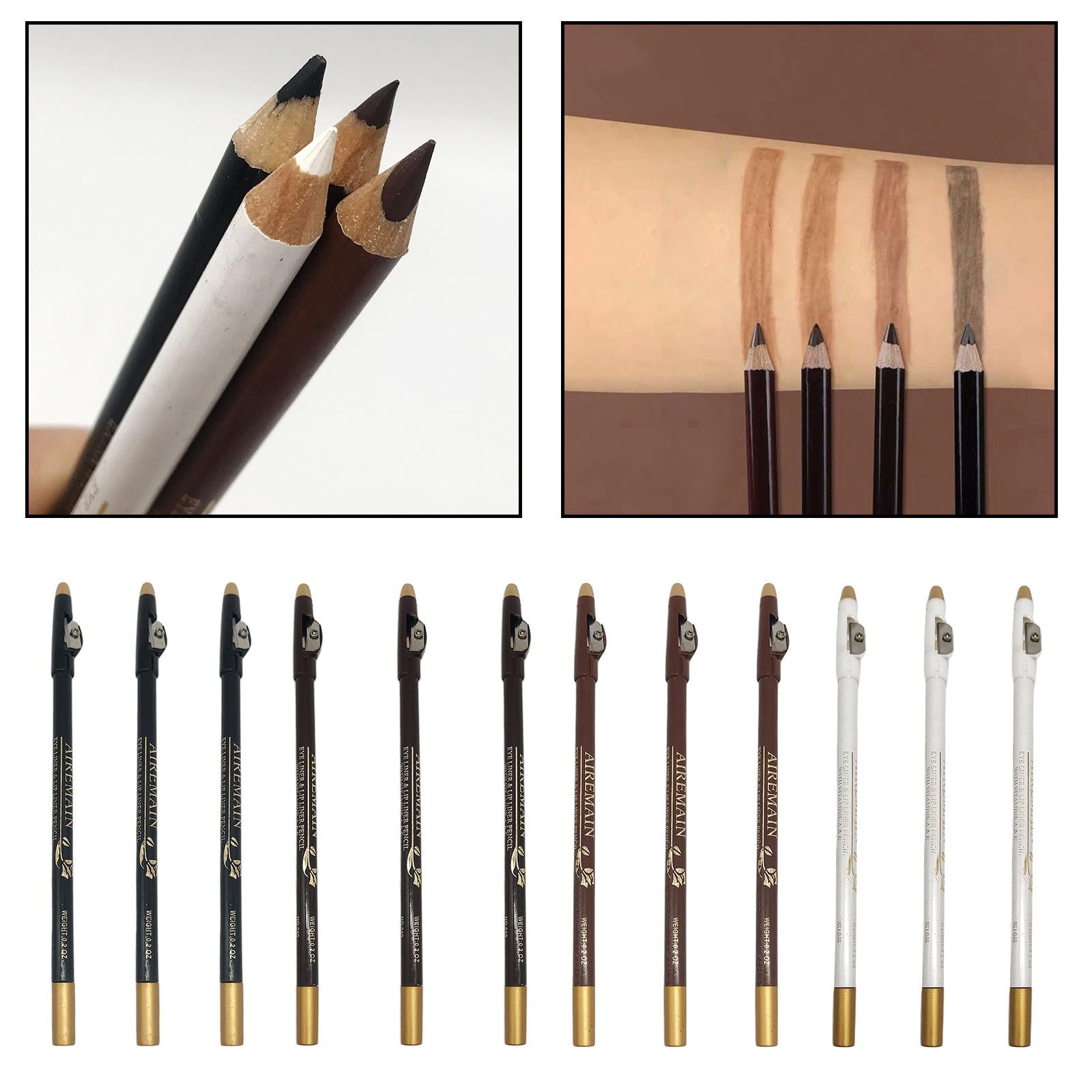 3x3x Hairline Barber Magic Pencil Tool for Making Arches Shaver black