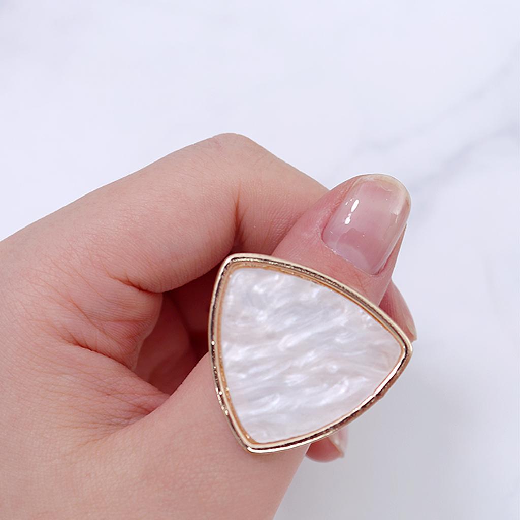 3xNail Art Palette Finger Ring Nail Polish Cream Gel Mixing Plate Tray Dish Style 9