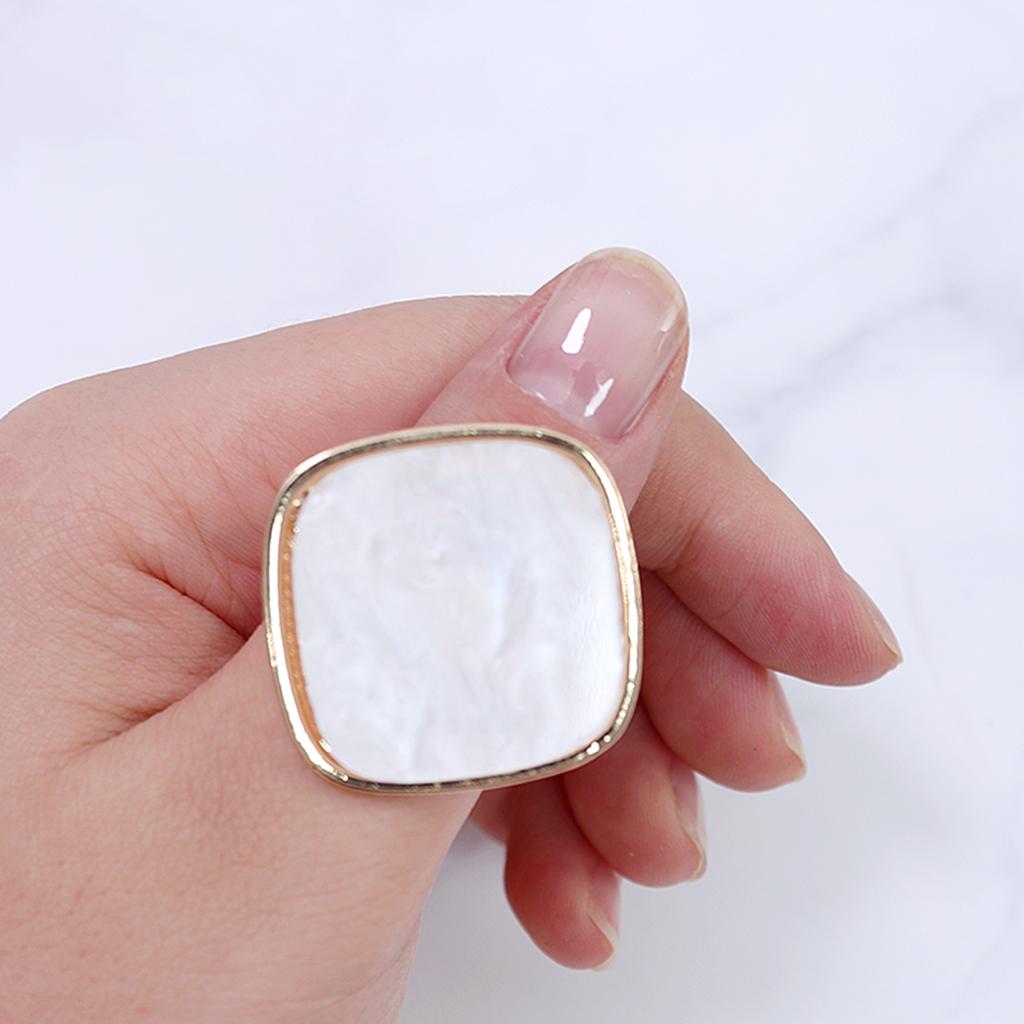 3xNail Art Palette Finger Ring Nail Polish Cream Gel Mixing Plate Tray Dish Style 11