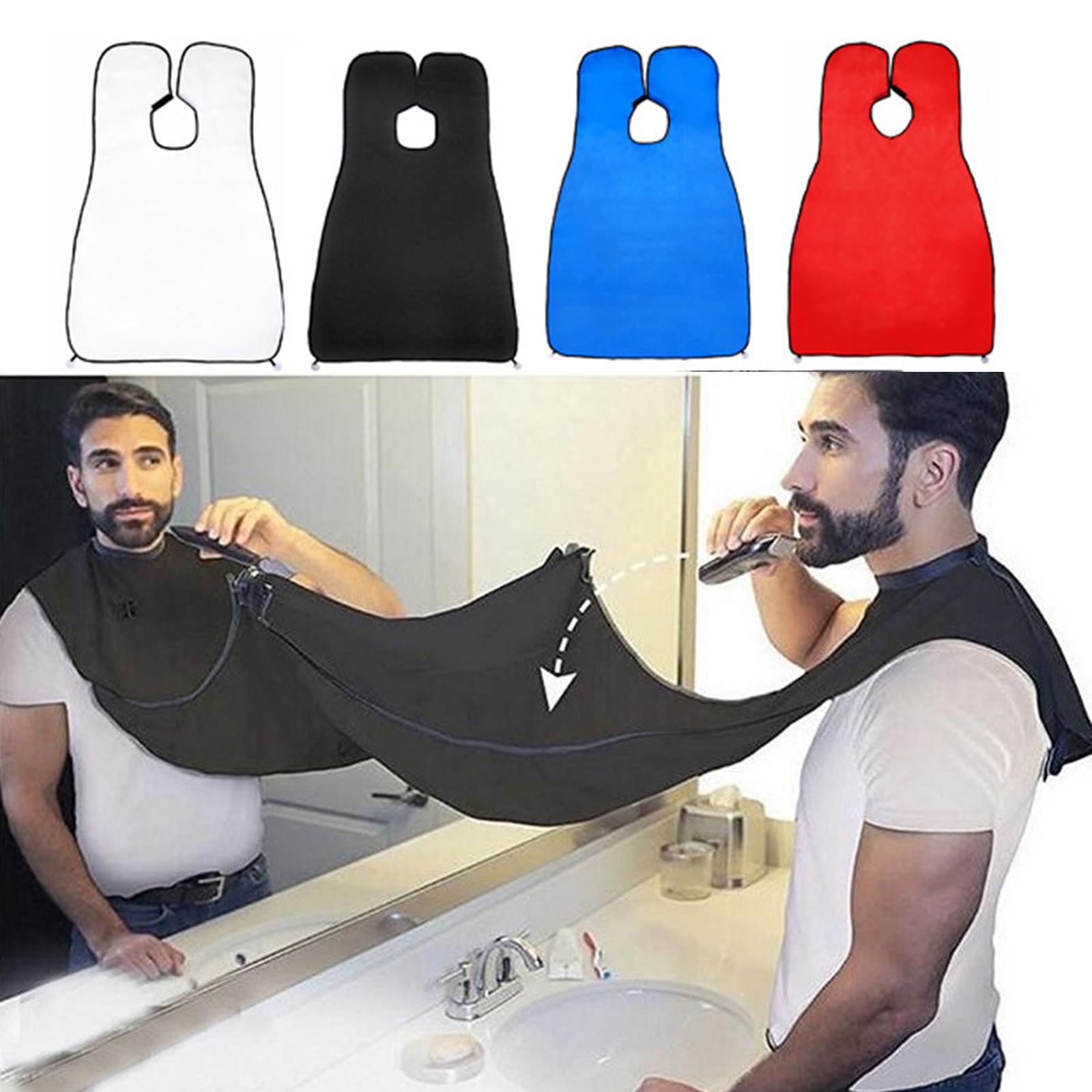 Beard Shaving Bib Beard Apron for Men Shaving Trimming Non-Stick Beard Cape