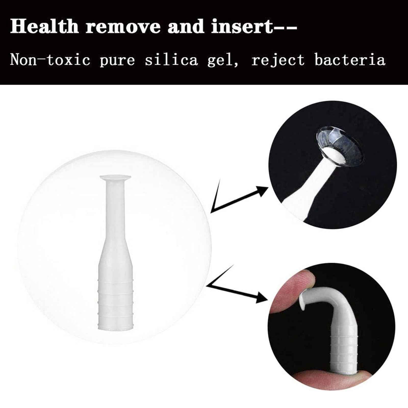 Soft Hard Contact Lens Remover Inserter Suction Stick Soft Hard Lenses White