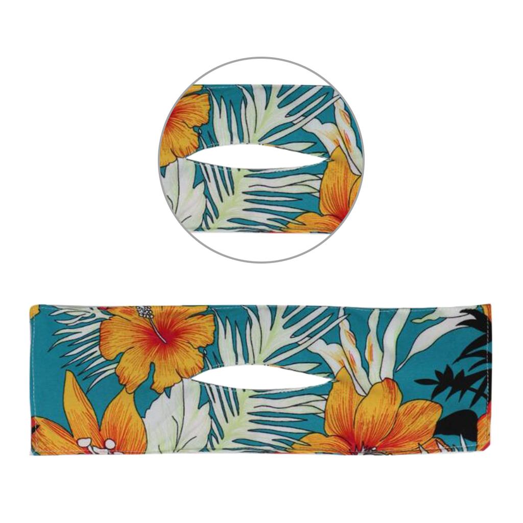 Deft Bun Fashion Hair Bands Women Summer Knotted Wire Headband Print W