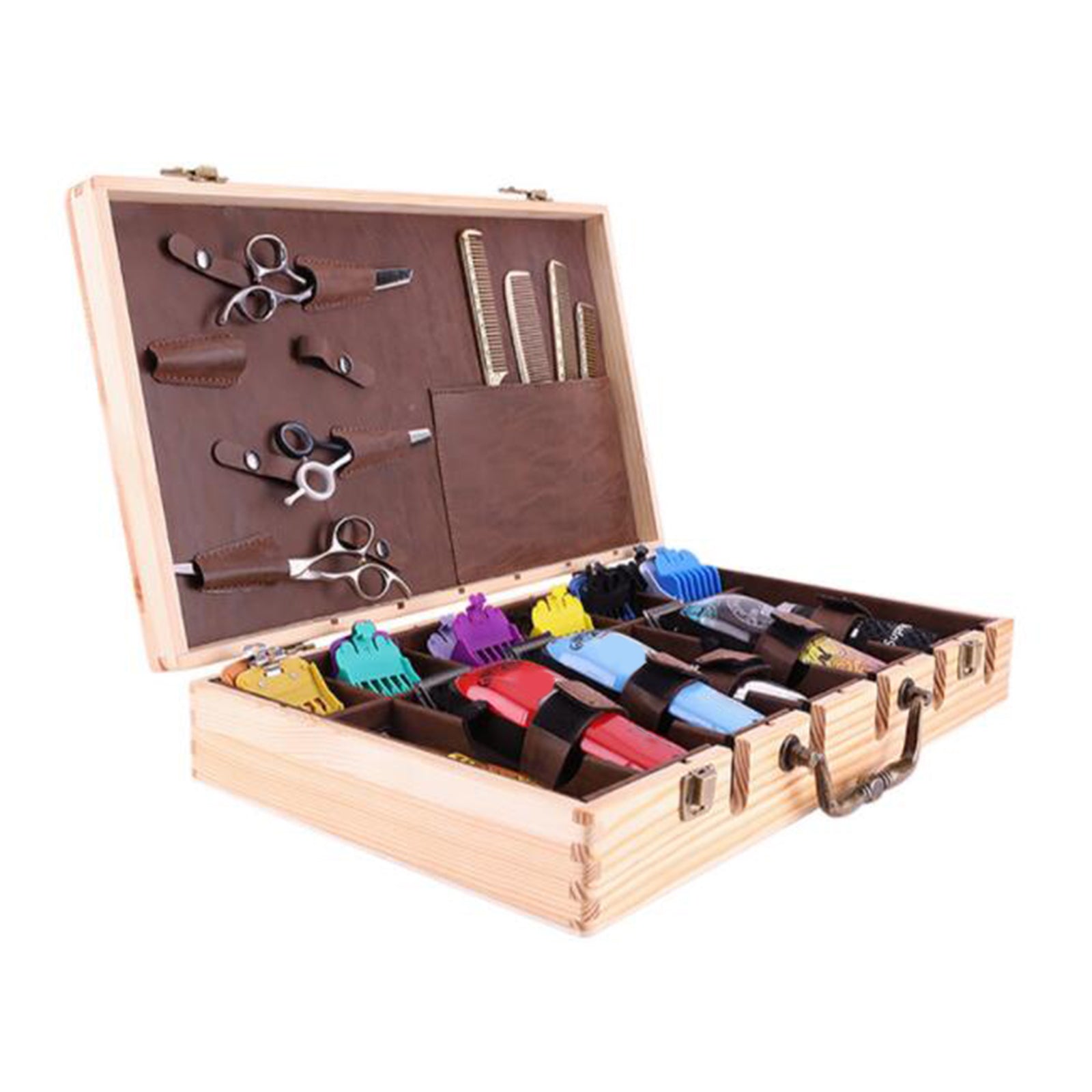 Barber Bag Portable Hair Clipper Storage Bag Barber Tool Organizer Case Box