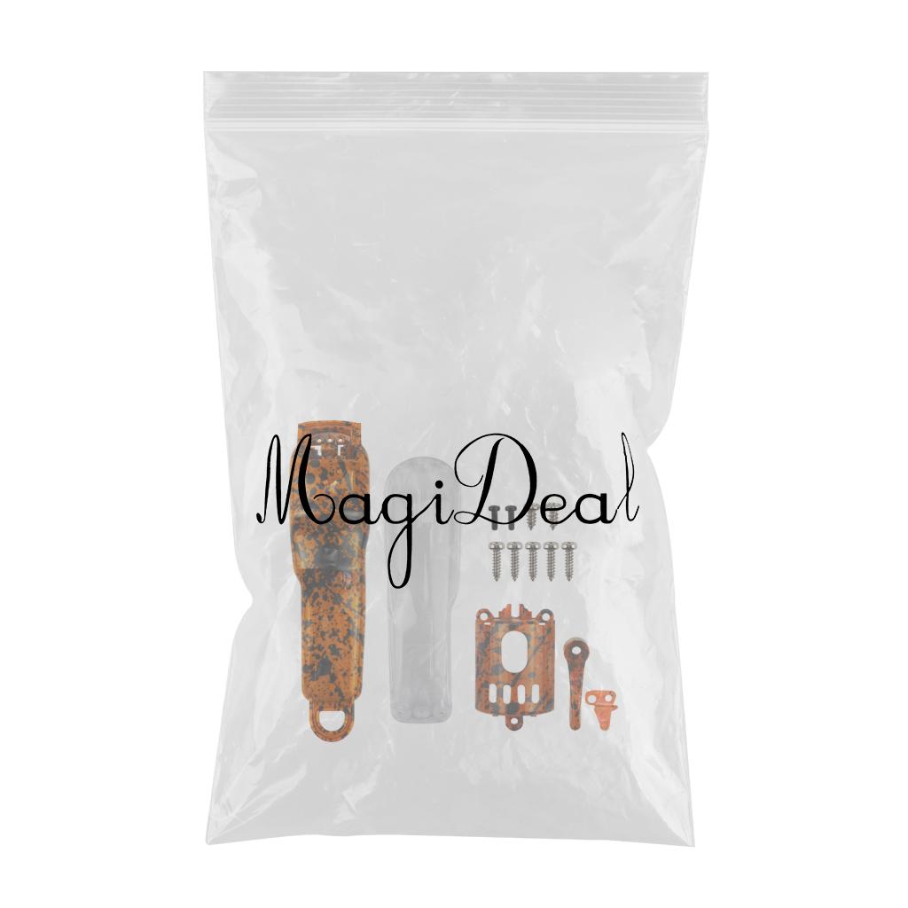Camouflage DIY Full Housing Combo Hair Clipper for Wahl 8148 8591 Orange