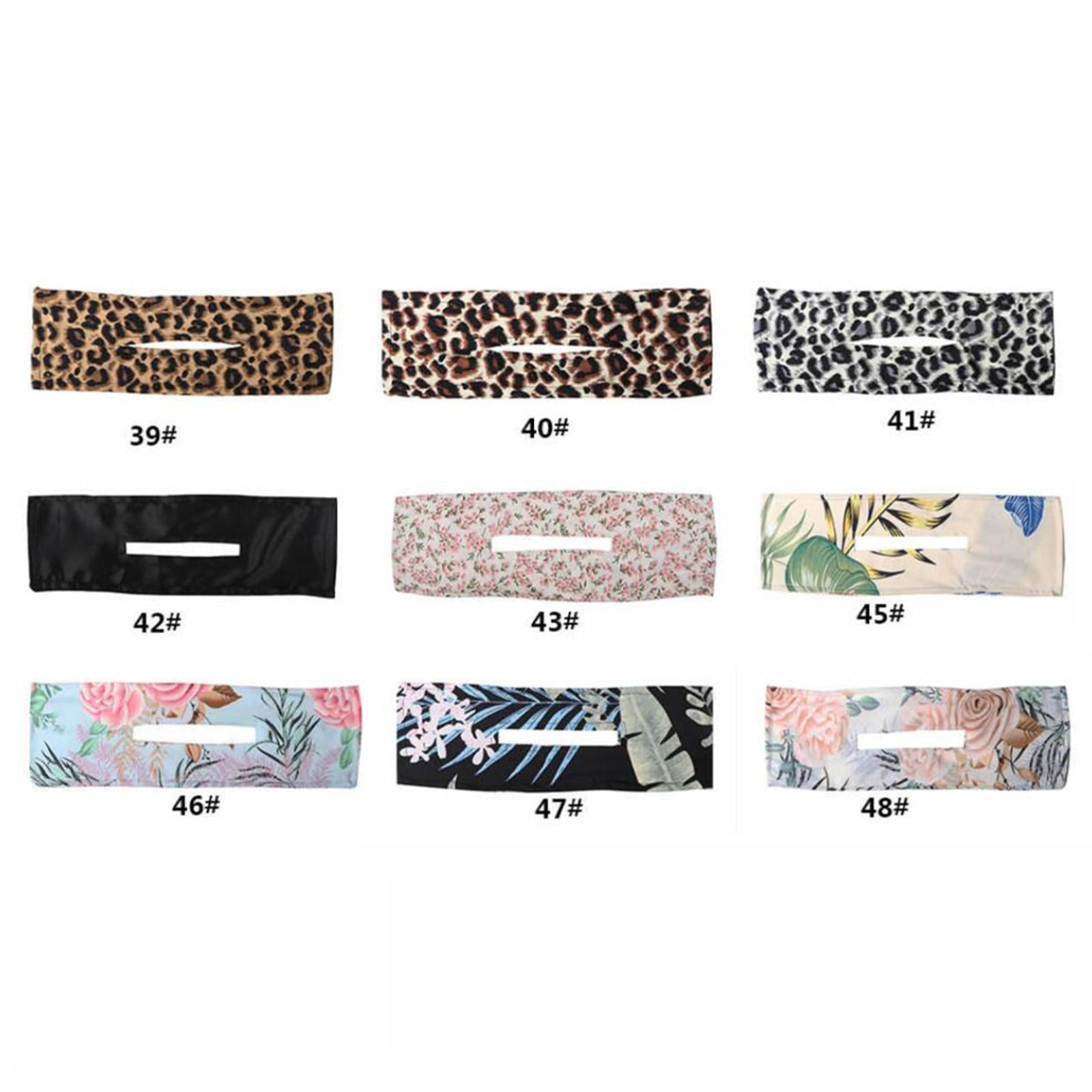 Deft Bun Maker Hair Bands Women Summer Knotted Print Wire Headband I