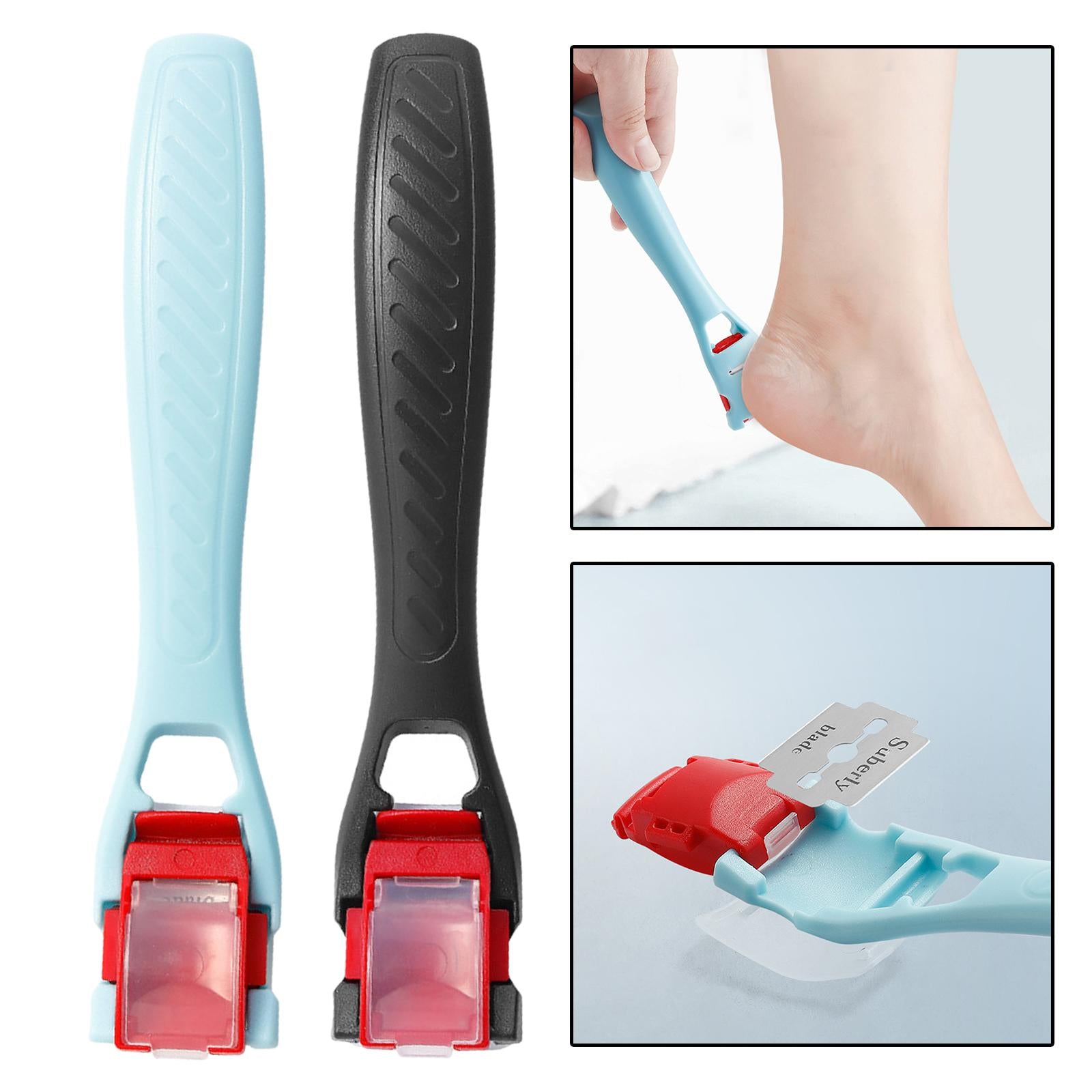 4xFoot Rasp Hard Skin Remover Tools for Women Men Foot Care Blue