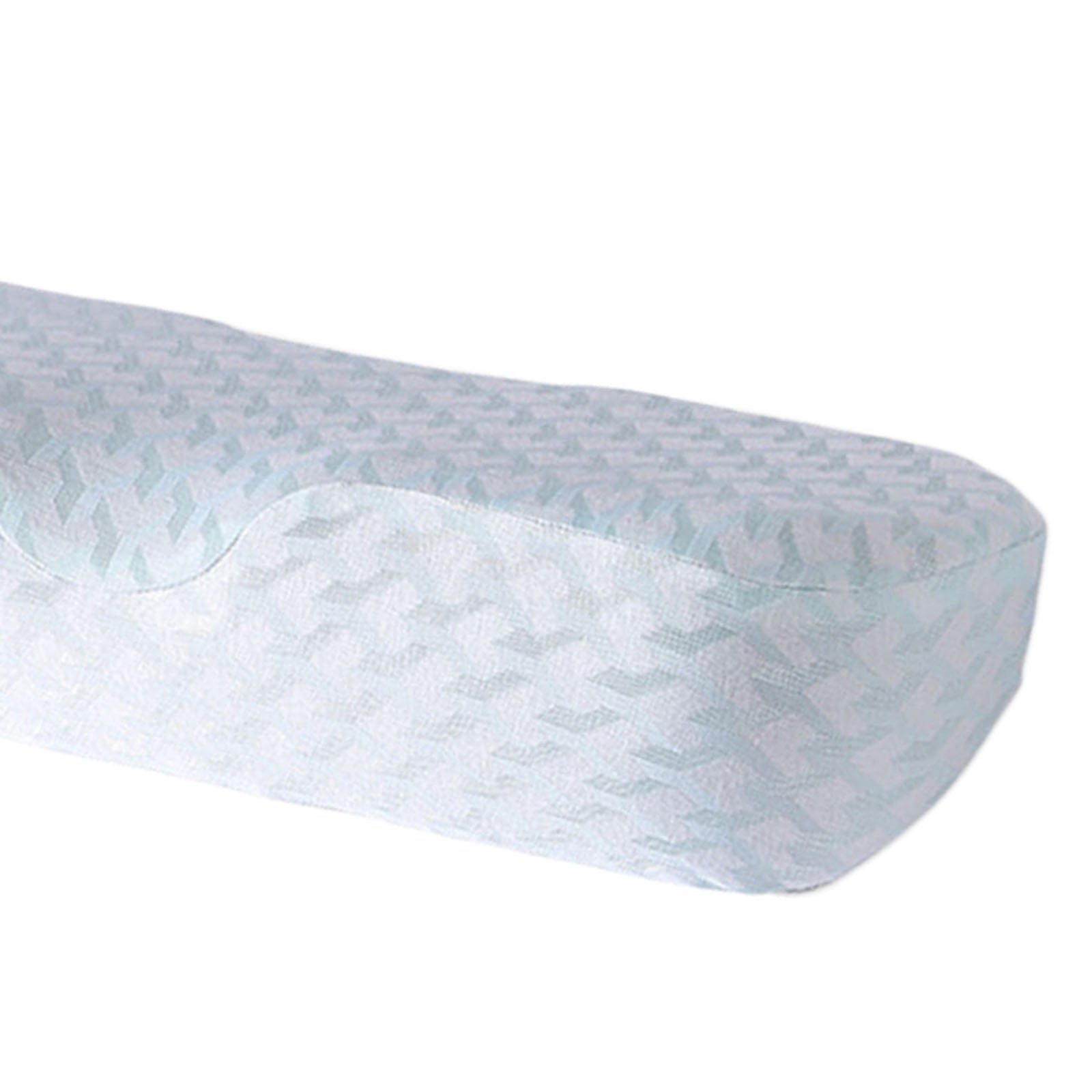 Cervical Pillow Memory Foam for Orthopedic Stomach Sleepers Stress Blue