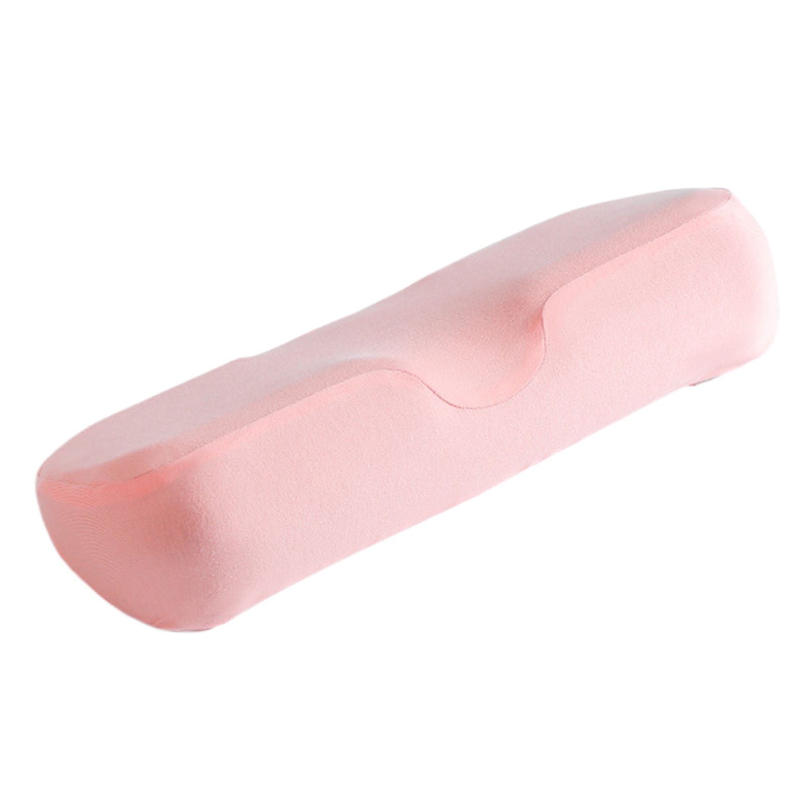 Cervical Pillow Memory Foam for Orthopedic Stomach Sleepers Stress Pink