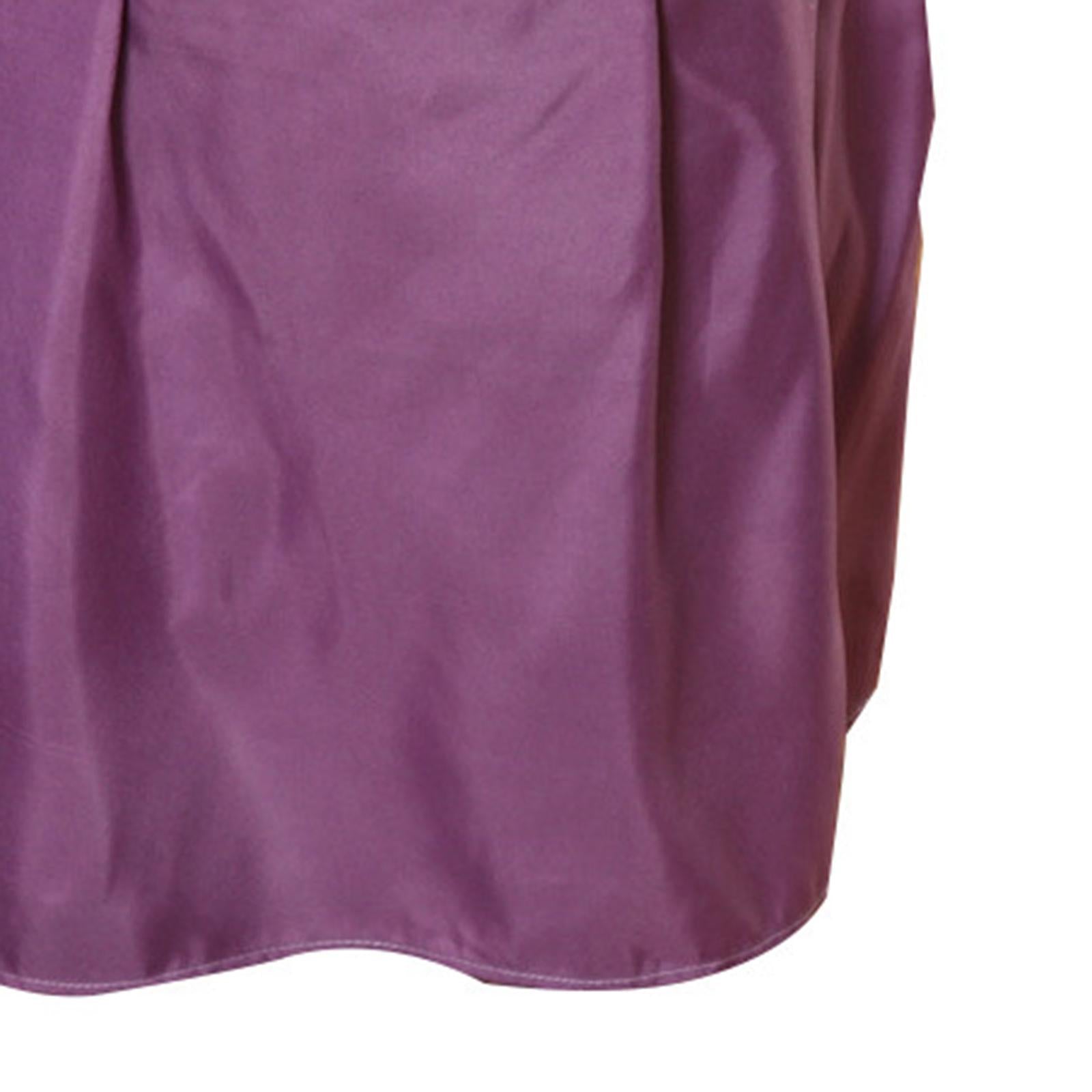 Beauty Salon Round Chair Cover Elastic Cover for Home Spa Dorm Light Purple