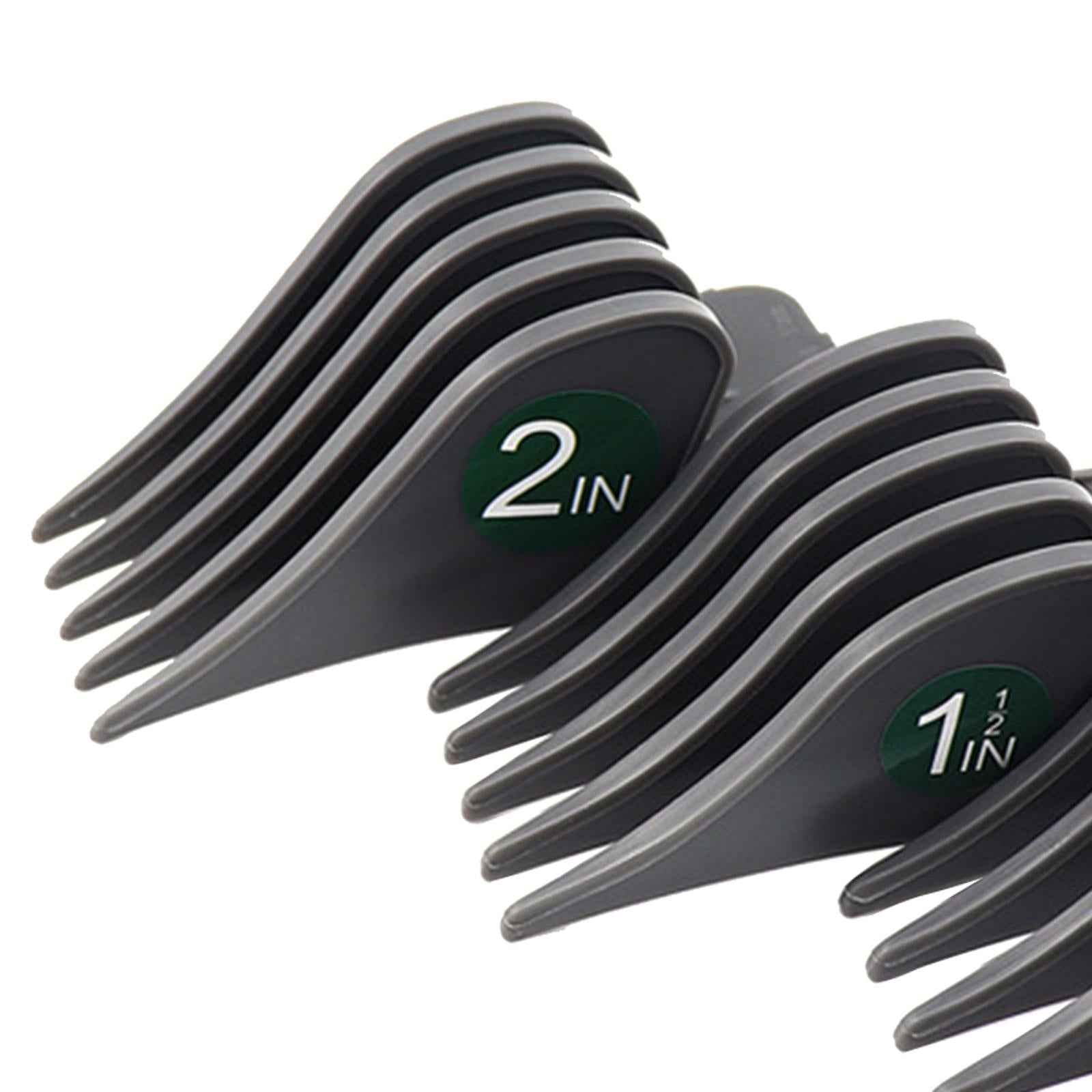 3Pcs Hair Clipper Limit Combs 32mm 38mm 51mm Cutting Guard Attachment Gray