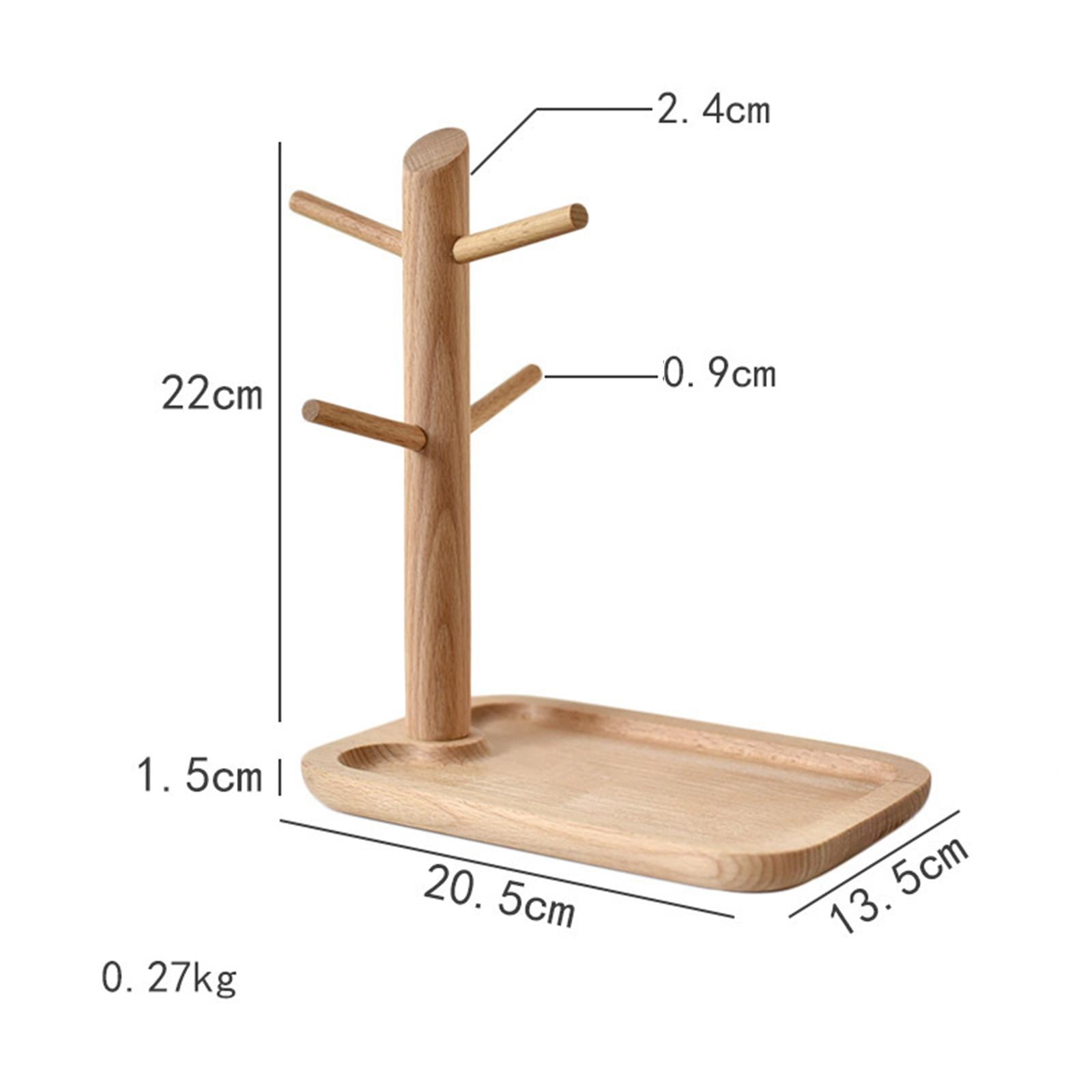 Cosmetics Holder Display for Makeup Bedroom Rectangle Base 20x13.5x1.5cm