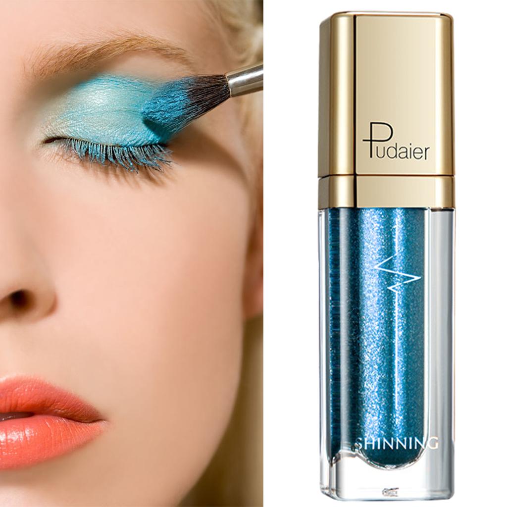 4x Liquid Eyeshadow Diamond Pencil Stick Cosmetic Gift Glamour Blue