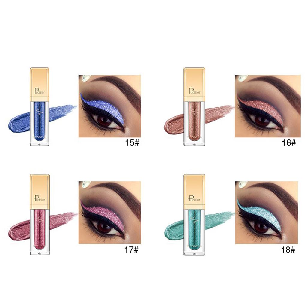 3x Liquid Eyeshadow Diamond Pencil Stick Cosmetic Gift Glamour Blue
