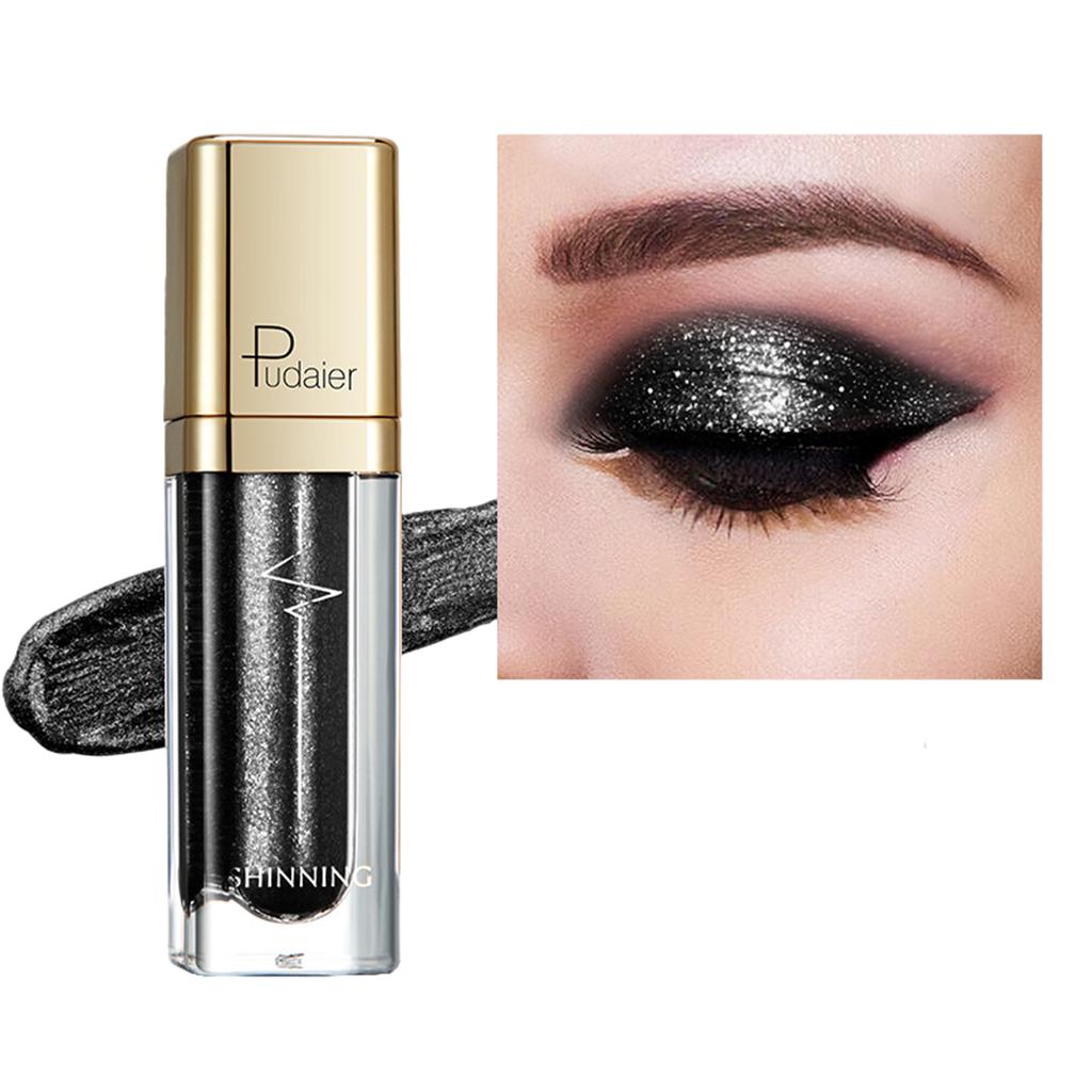 4x Liquid Eyeshadow Diamond Pencil Stick Cosmetic Gift Glamour Black